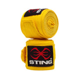 2.5M Elasticised Hand Wraps - Yellow